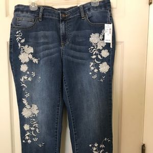 Westport Embellished Jeans NWT
